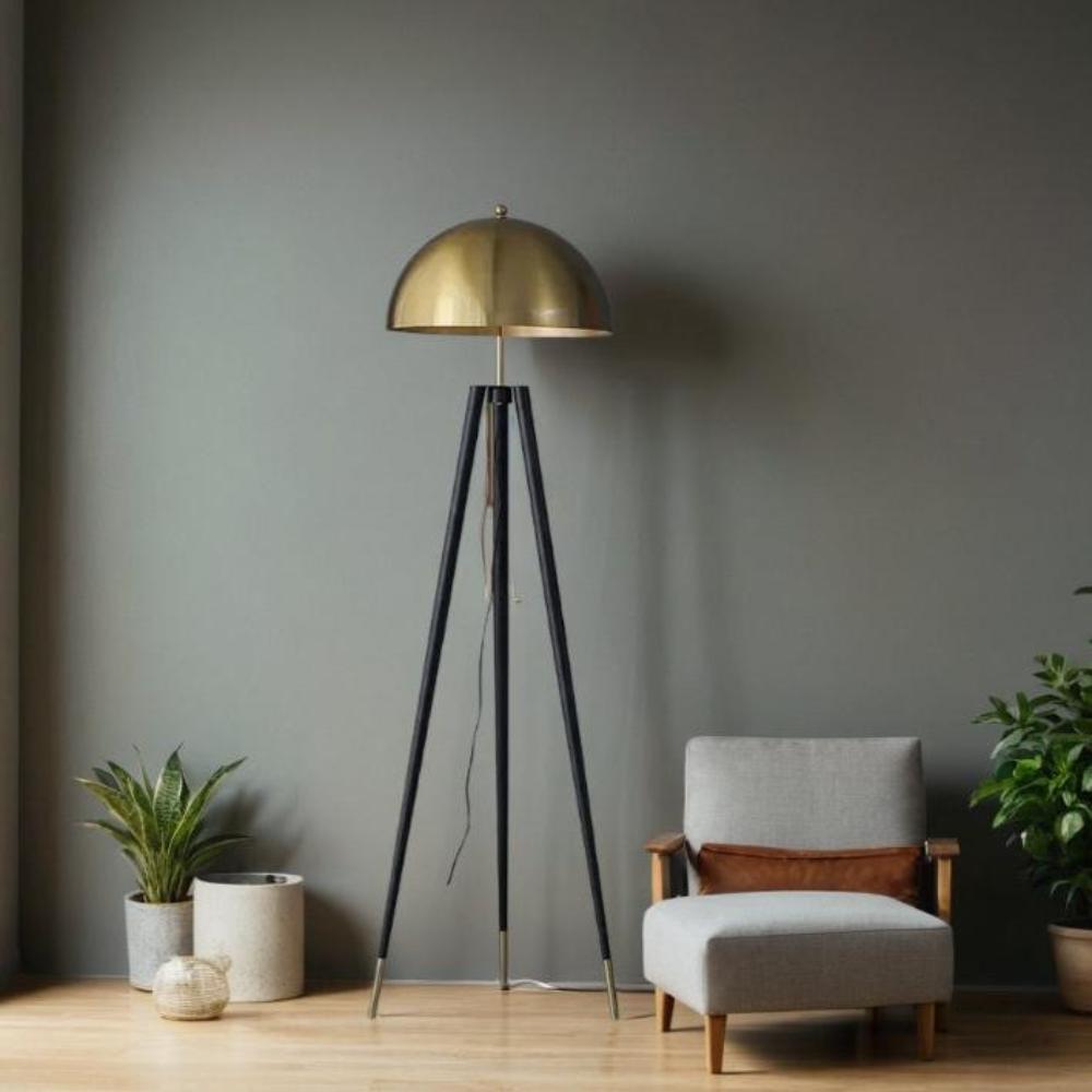 Iron Tripod Floor Lamp