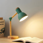 Nordic Wooden Study Lamp